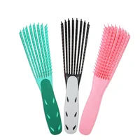 

Salon Vent Feature Plastic Handle Magic Eight Rows Octopus Detangling 9 row hair brush