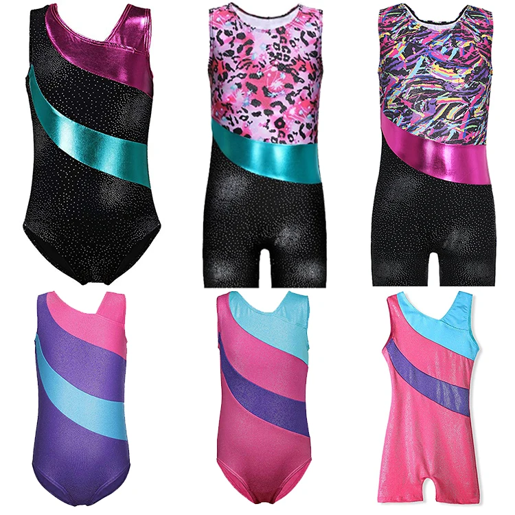 

Wholesale Girls Kids Leotards Gymnastics Training Clothes For Kids Leotard many colors