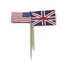 Custom Your Logo Decorative Fruit Cup Cake Decorated Tooth Pick Flag