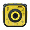 Yellow Outdoor Waterproof Kids Camera 1.77 inch LCD Screen Children Cartoon 720P HD 1.3MP Digital Camera Toys for Your Boy Girl