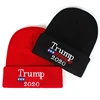 2020 Donald Trump Red Black Beanie Hat Skull Keep America Great USA Flag Campaign Hat Winter Hat With Logo