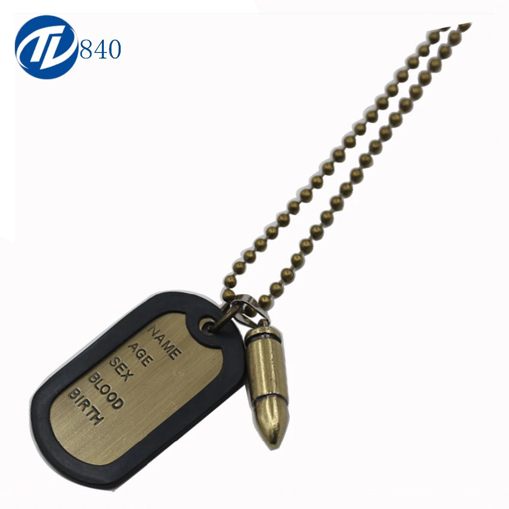 custom dog tag for him