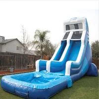 

inflatable slides commercial inflatable water slide with pool for sale