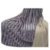 luxury long fleece faux fur polyester blankets throws