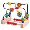 Toddlers Wooden Early Learning Toys Environmental Educational Maze Game Circle Bead Wooden Toy for Kids