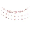 BA144 Miss to Mrs wedding party banner letter wedding party decoration factory direct sale