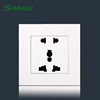 Prefab House Safety Guard Switch Cover Multimedia Plug Outlet, Multiple Materials Electrical Switch Sockets/