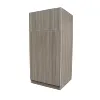 Superior quality kitchen refrigerator storage cabinet hotel furniture refrigerator cabinet