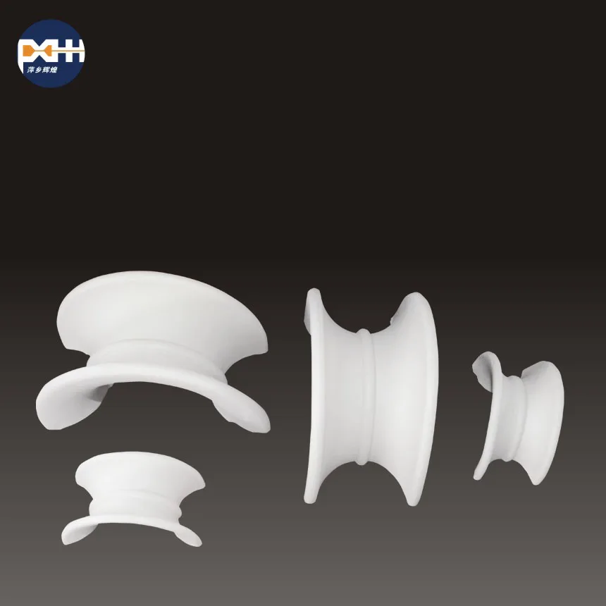 
high efficiency Good thermal shock resistance intalox ceramic saddle packing 