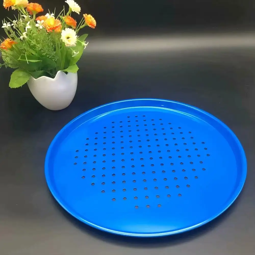 
factory supply hot sale baking tool non stick coating carbon steel perforated baking tray 