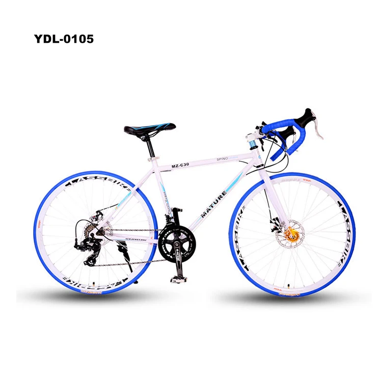 China Product 700c 21 Speed Carbon Steel Bicycle Road Racing Bike