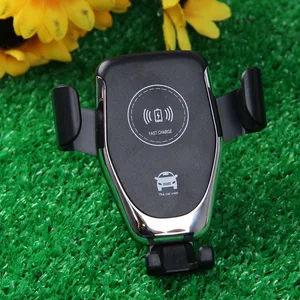 Wholesale Portable Type C Car Holder Wireless Android Mobile Phone Qi 10W Fast Charger