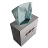 Spun lace non woven wipe Cellulose/Polyester embossed soft wipe