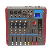 

4 channels professional sound mixer usb interface controller bluetooth audio mixer