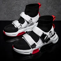 

CZW320a Hot selling wholesale breathable sport shoes ugly dad sneaker chunky sneakers cheap footwear sock shoes men running