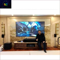 

XY Screen Bespoke Anti-Light Black Crystal Projector Screen ZHK100B-Black Crystal