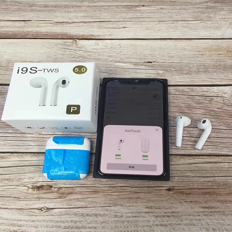 

2019 Best Selling Quality i9s tws Pop-up wireless earbuds, N/a