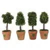 Animals Artificial topiary boxwood tree bonsai small mini potted plants for decoration