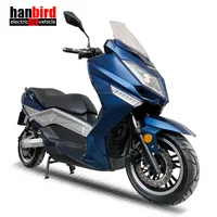 

Powerful 2000w Electric Motorcycle Scooter with Navy Blue