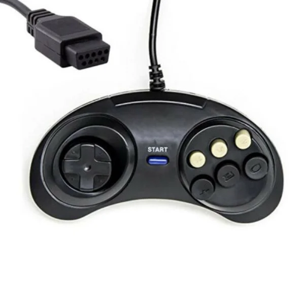 

Wired Gamepad for Sega Mega Drive Megadrive Controller With 6 Digital Button