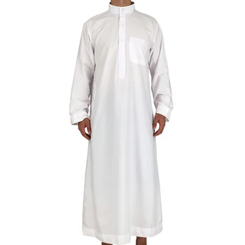 52-58/56-62 Sizes Islam White Thobe Qamis Daffah Clothes For Men - Buy ...