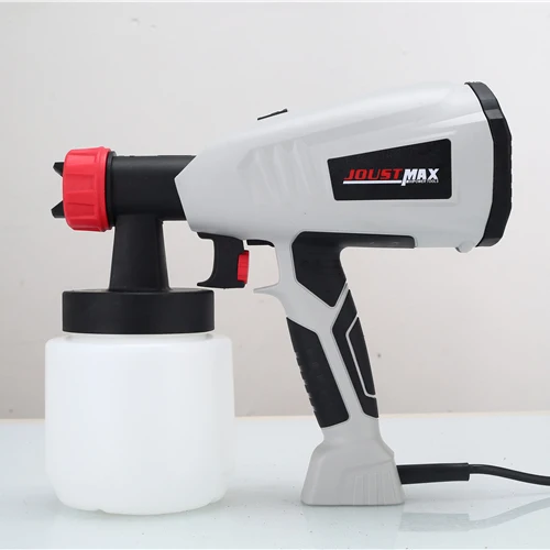 
400W 800ml HVLP Portable High Power Home Electric Paint Spray Gun with Spraying and Clean 