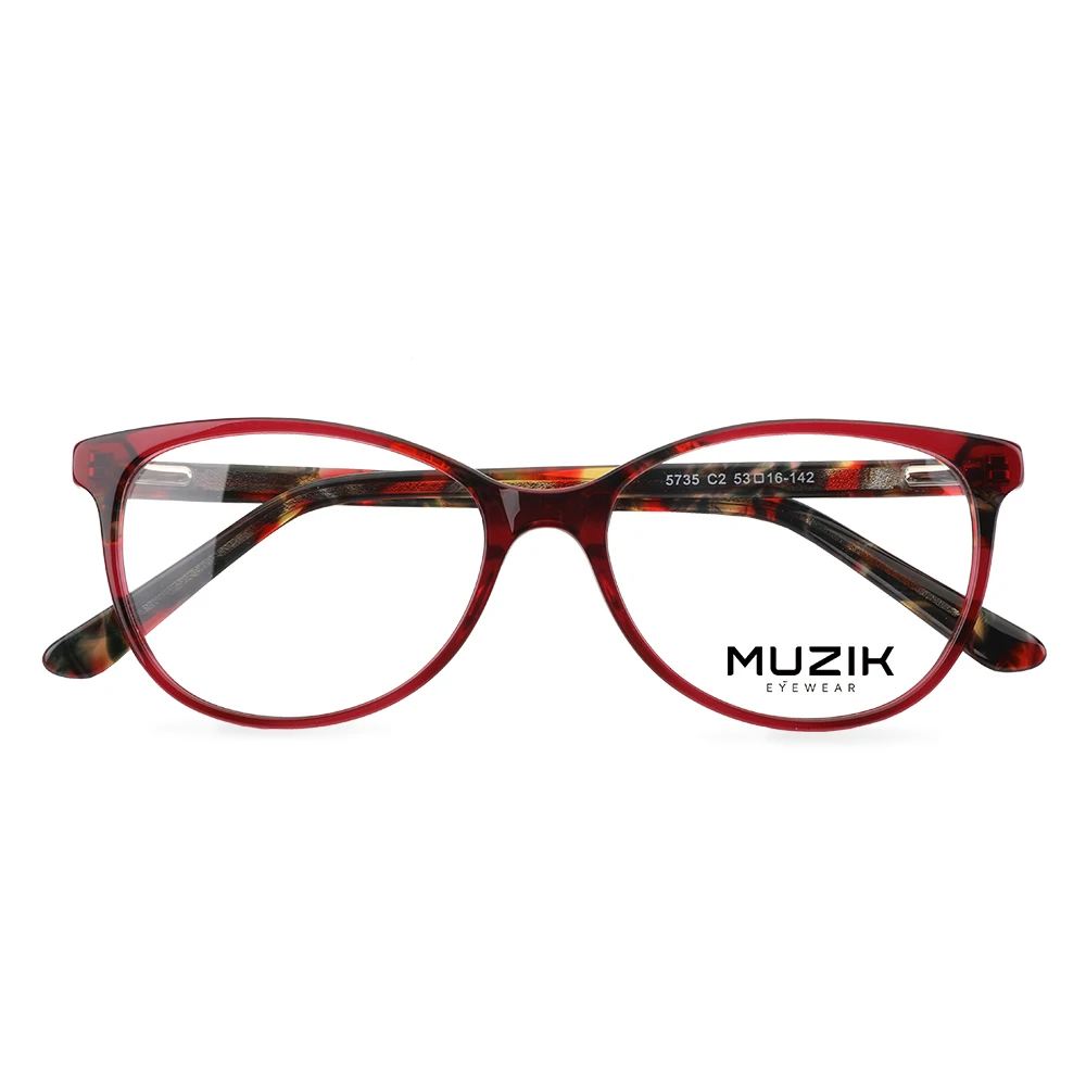 

P5735 Latest design vintage designer optic fancy expensive eyeglass frames, Custom colors