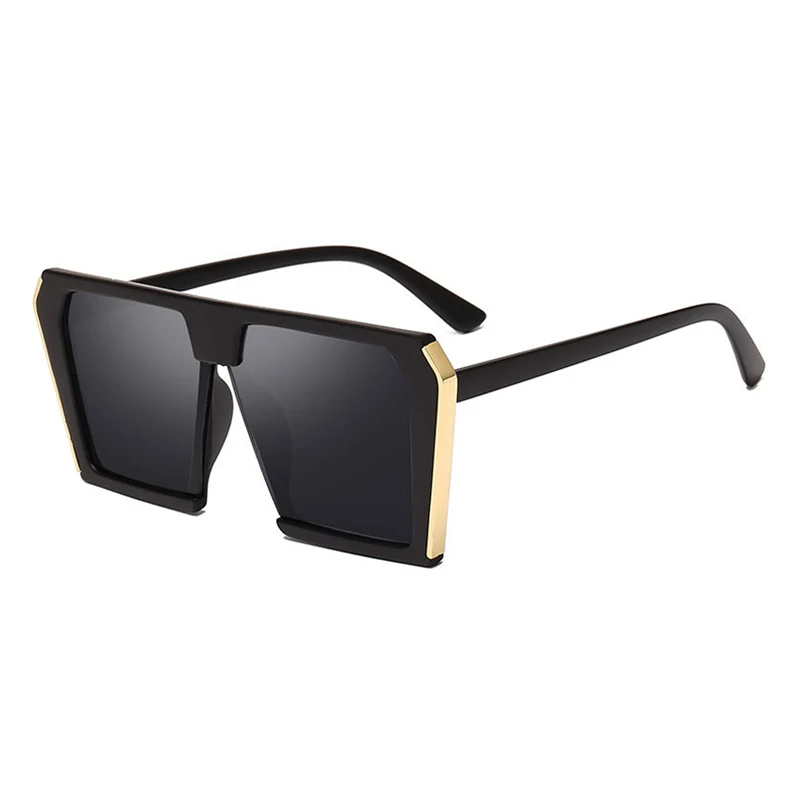 

Fashion Brand Designer Oversized Women Square Big Frame Sunglasses, Any colors is available