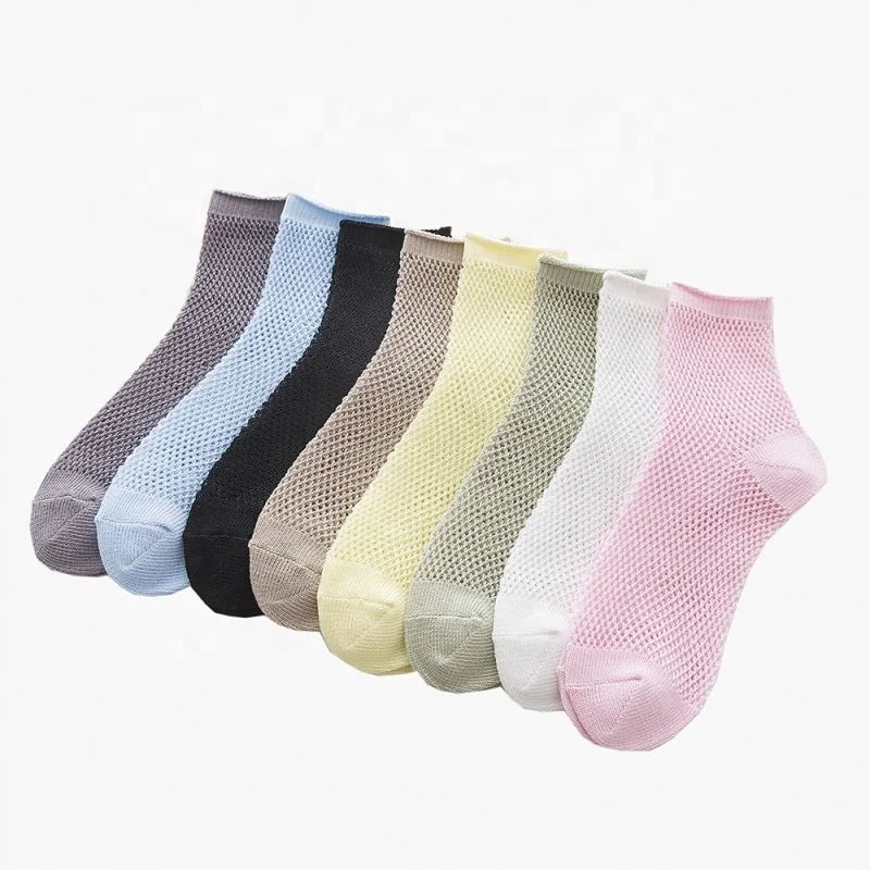 

Wholesale High Quality Women And Girls Hollow Out Fishnet Socks Ankle Socks, As picture