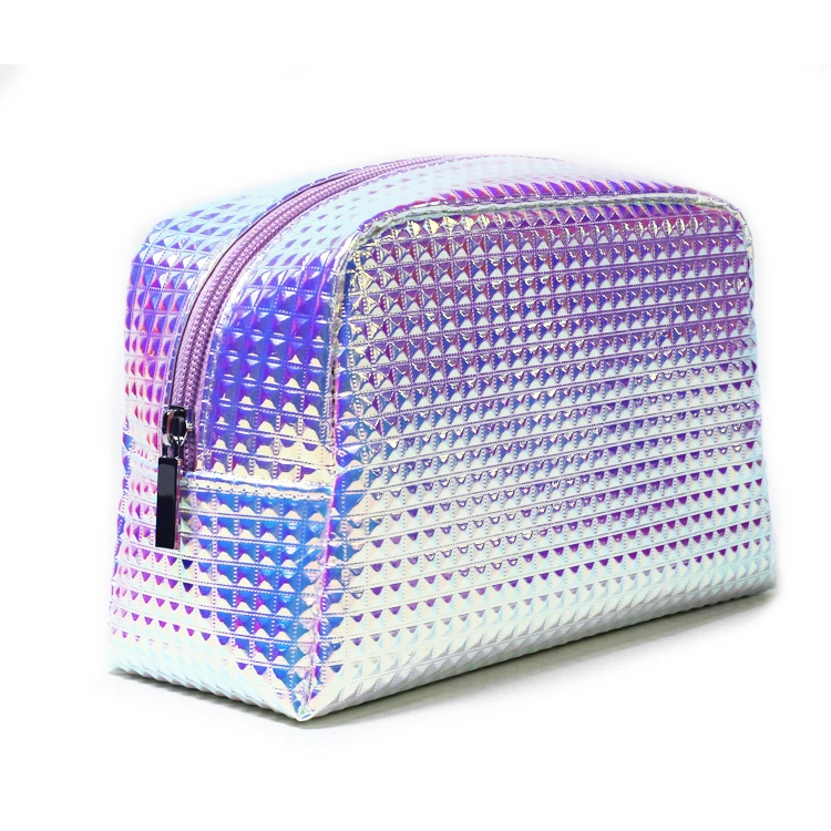 

China Hologram Pouch Rainbow Cosmetic Bag, Rainbow , customized color