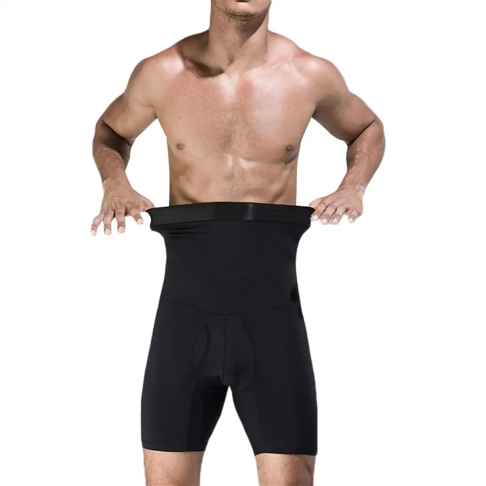 

wholesale men shapewear high waist tummy leg control briefs slimming body shaper