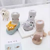 2019 cute baby socks anti slip children 3d animals patch work toddler socks antislip shoe prewalker anti slip baby socks