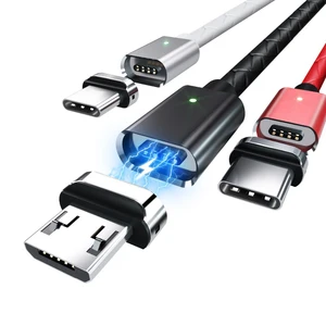 3-in-1 Magnetic USB Charging Cable for Phones