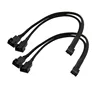 4 Pin PWM Female to Male PC Internal Motherboard Fan Power Extension Cord Cable