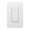 Mobile remote control lighting smart 3 way push button switch
