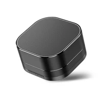 

Promotional Travel Items Mini Aluminium Alloy Metal Build Wireless speaker with LED Light