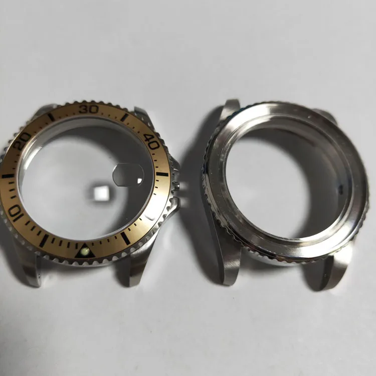 

316L Stainless Steel CNC Watch Case Parts With Bezel For Automatic Mechanical Watch OEM