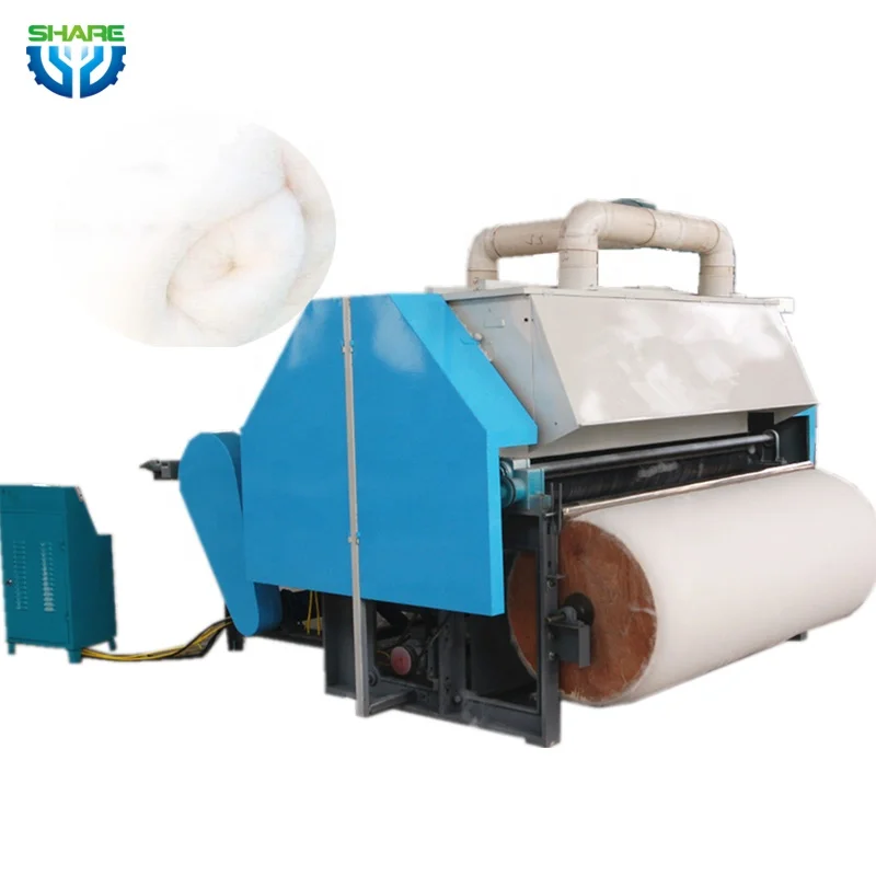 
electric cotton waste recycling carding machine price  (62092421565)