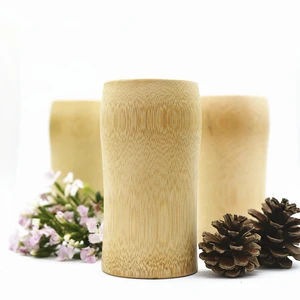 Image of Wholesale cheap 100% natural Vietnam bamboo cup for tea for coffee