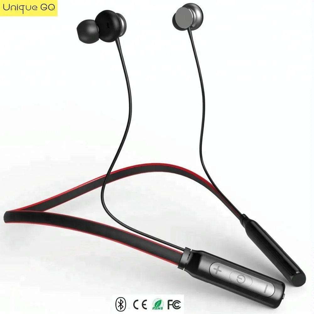 

Noise Cancelling Wireless Neckband Earphones Bluetooth, Black;green;red