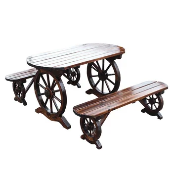 Wood Wagon Wheel Bench View Wagon Wheel Bench Kingstar Product Details From Qingdao Kingstar Industry Limited On Alibaba Com