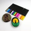 18 Colors Acrylic Paint Marker Pen With Fine Tip Set, 0.8MM Liquid Paint Marker Pen for Drawing on Ceramic,Fabric,Stone,Rock,Etc