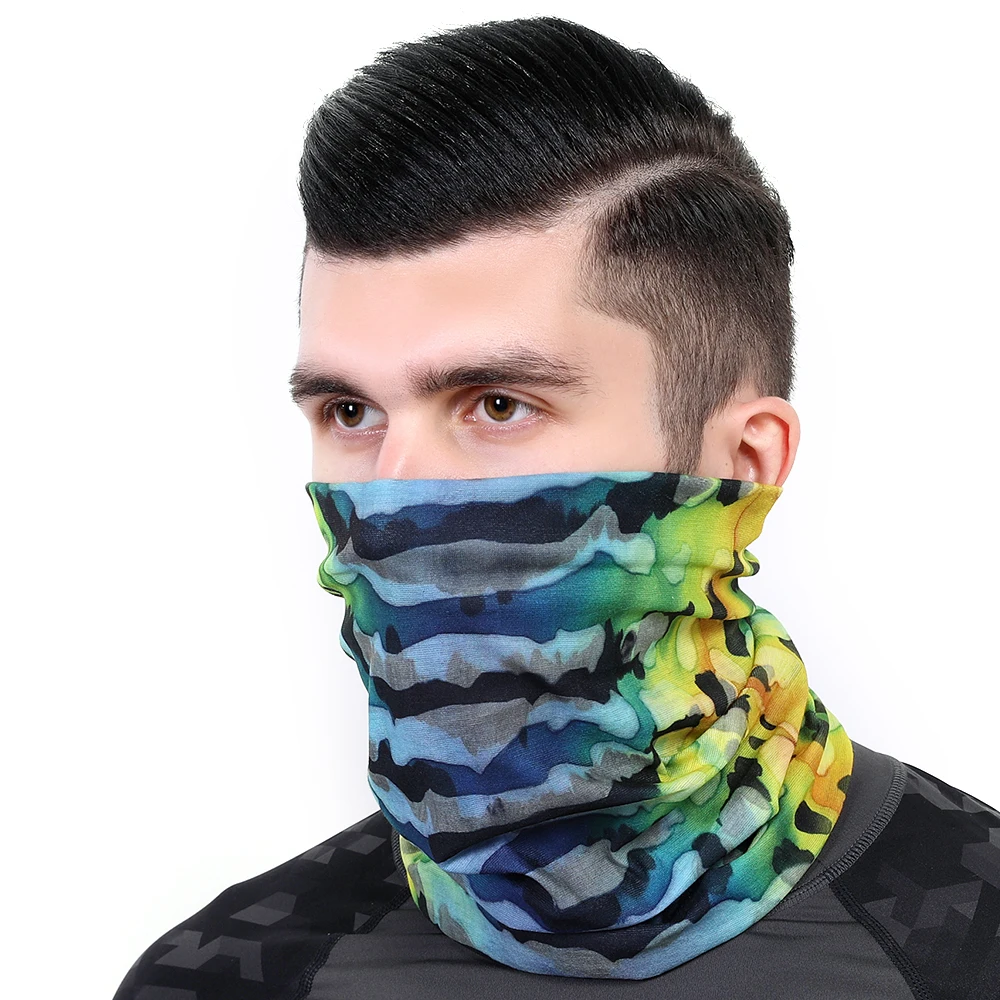 
Green Polyester Paisley Tubular Sports Wear Bandana Lego Technic Minion Bandana Headwear Seamless Bandana 