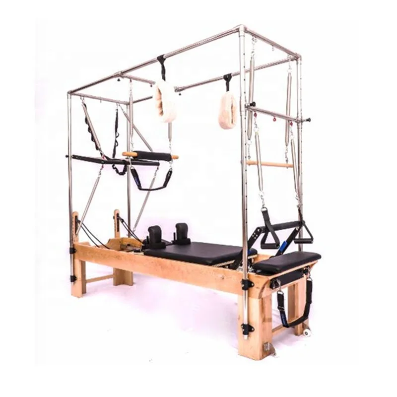 

Body Balanced Pilates reformer equipment Hot sales Home fitness equipment Wooden pilates cadillac reformer