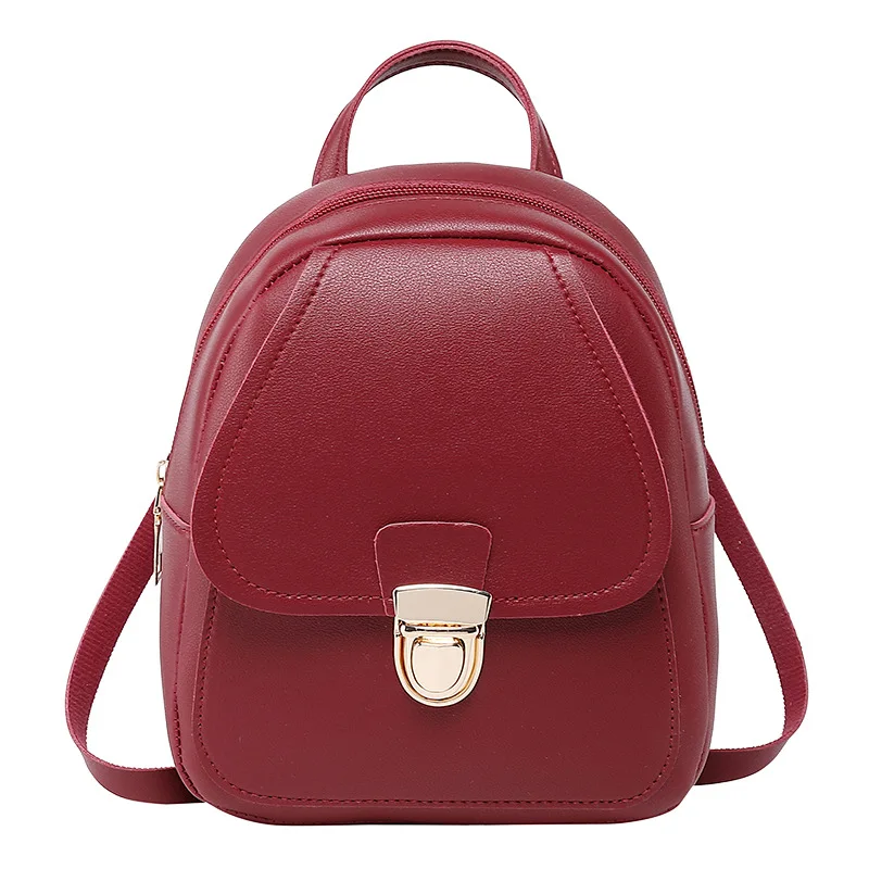 

Casual backpack amazon hot sell cheap price cute mini pu backpack for girls