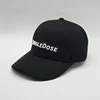 Cheap Wholesale Embroidered Black Baseball Cap,Custom Flex Fit Wool Made Baseball Hat,Design Your Own Logo Fitness Sport Hat