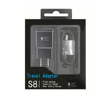 

TA20 Original AU EU US UK plug fast charger 9V 1.67A with micro USB cable original packaging For Samsung galaxy S6 S7 S8