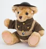 25cm new style military stuffed teddy bear