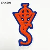 Custom chenille embroidered patches iron on patches chenille patch logo for clothing