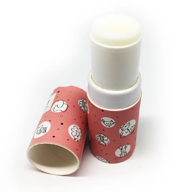 
Eco Friendly Solid Perfume Packaging Paperboard Cardboard Container Round Twist Up Paper Tubes 